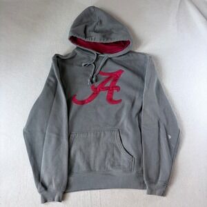 Cover One Alabama Crimson Tide Hoodie Mens Medium Gray NCAA Pullover Sweatshirt